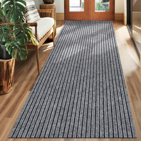 Koloko runner rug with non-slip rubber backing keeps hallways safe and stylish.