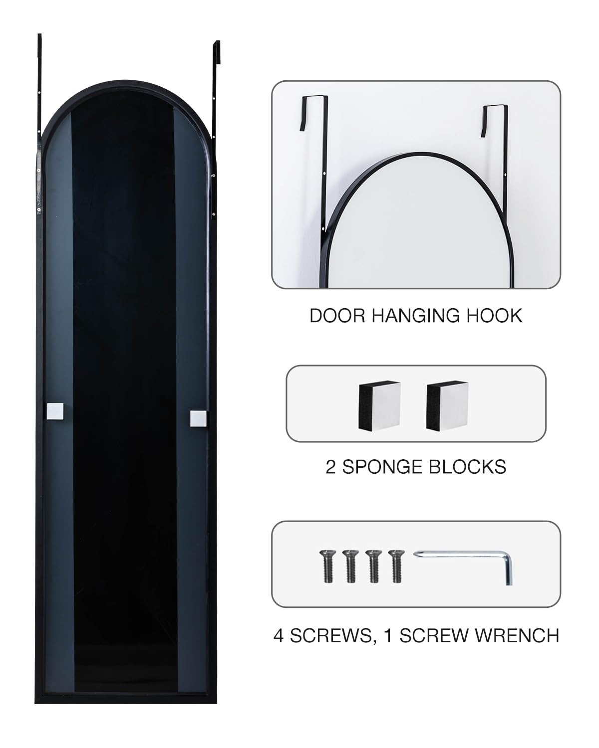 KOMCOTE safety-backed mirror with explosion-proof film for safer use.