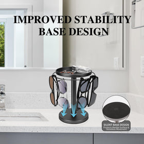 kondyfayo quick assembly saves space on desks and nightstands