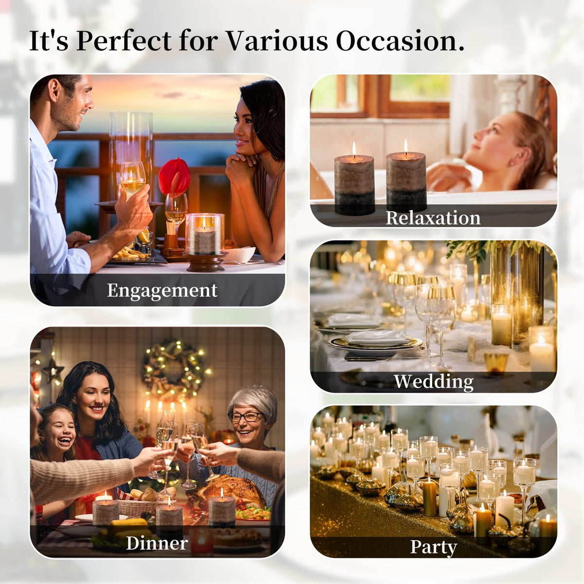 KONNI sturdy packaging protects candles during delivery.