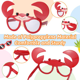 Konohan colorful beach glasses enhance poolside decor and photo moments
