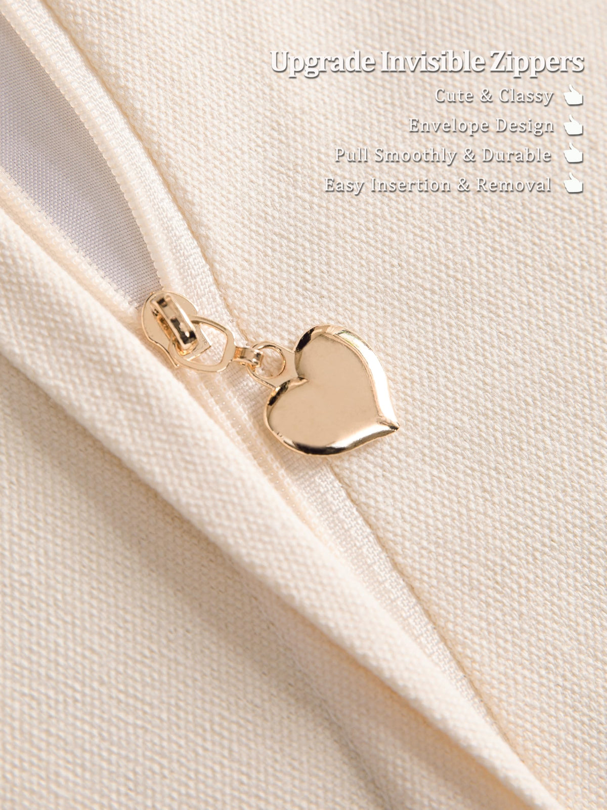 KOOLIFE machine-washable pillow cover with simple care and long-lasting fabric.