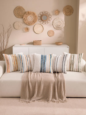 KOOLIFE 18x18 pillow cover fits standard inserts without included inserts