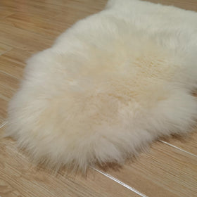 Kopal low-maintenance sheepskin rug stays plush with simple care.