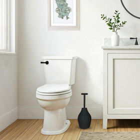 Korky BeehiveMAX universal-fit design suitable for most toilet shapes.