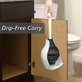 Korky BeehiveMAX holder keeps tools sanitary and ready, with drip-free carry.