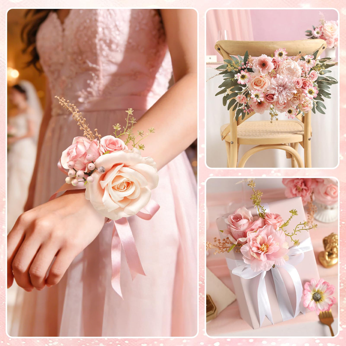 Koroni Flowers Christmas table centerpiece brings festive charm to celebrations.