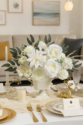 Koroni Flowers greenery and accessories add fullness to any decor setup.