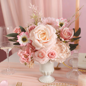 Koroni Flowers home decor arrangement adds vibrant color and texture.