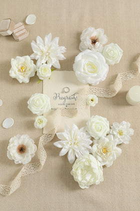 Koroni Flowers silk roses detail mimicking lifelike texture in elegant arrangements.
