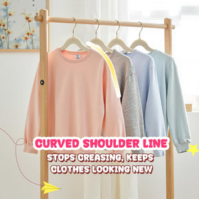 Korpai hanger construction with durable ABS core and rust-free hook