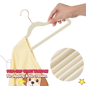 Korpai hanger design highlights contoured shoulders and notches