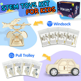 kortes 24pack STEM kits electric fan model shows motor basics