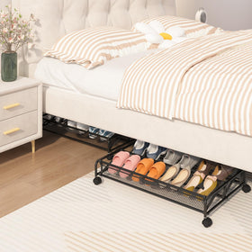 KOSIWU versatile organizer holds sandals, flats, sneakers, boots and more.