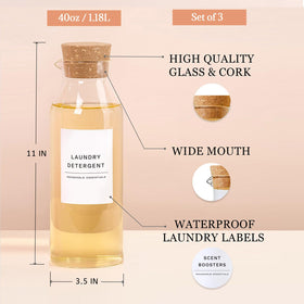 KOSKIMER cork lids provide a secure seal that preserves fragrance.