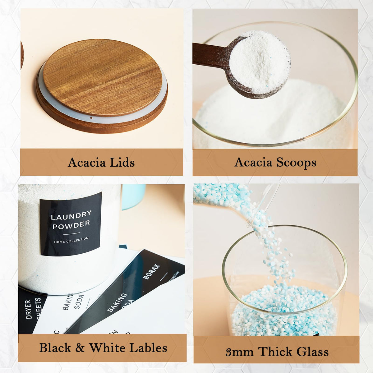 KOSKIMER labels on shelves boost quick recognition and use.