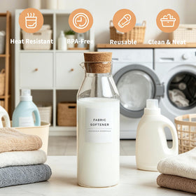 KOSKIMER versatile containers suit laundry, kitchen, bathroom, or decorative displays.