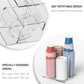 Kotemon polished acrylic surface adds durable elegance to any beverage area.