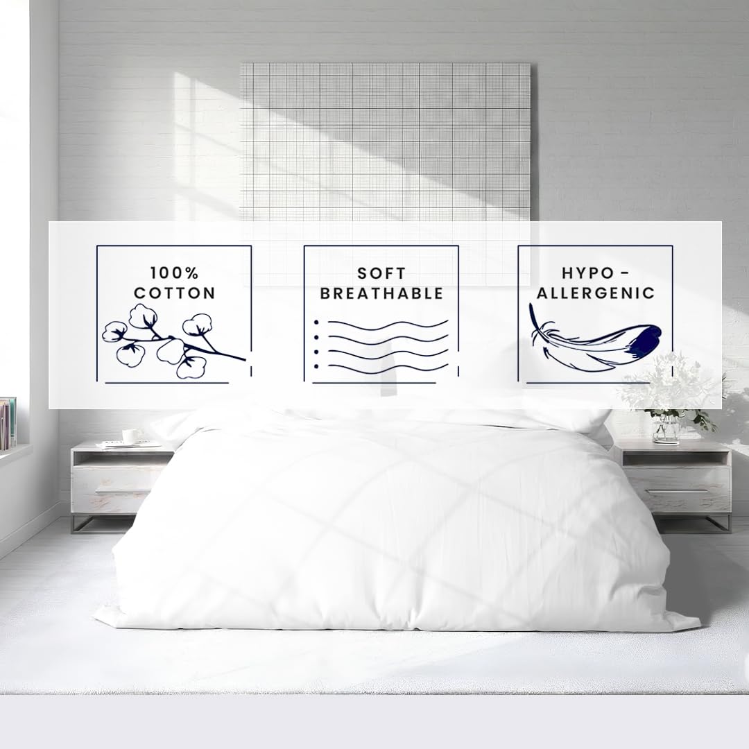 Kotton Culture 600-thread-count finish offers smooth, breathable comfort.