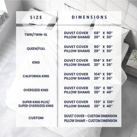 Kotton Culture duvet cover with hidden zipper closure for easy changes.