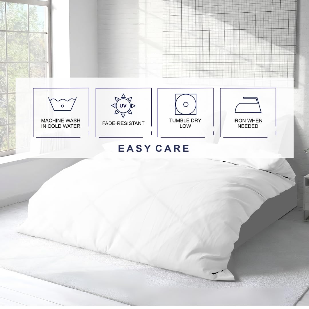 Kotton Culture easy-care fabric resists fading and shrinking.