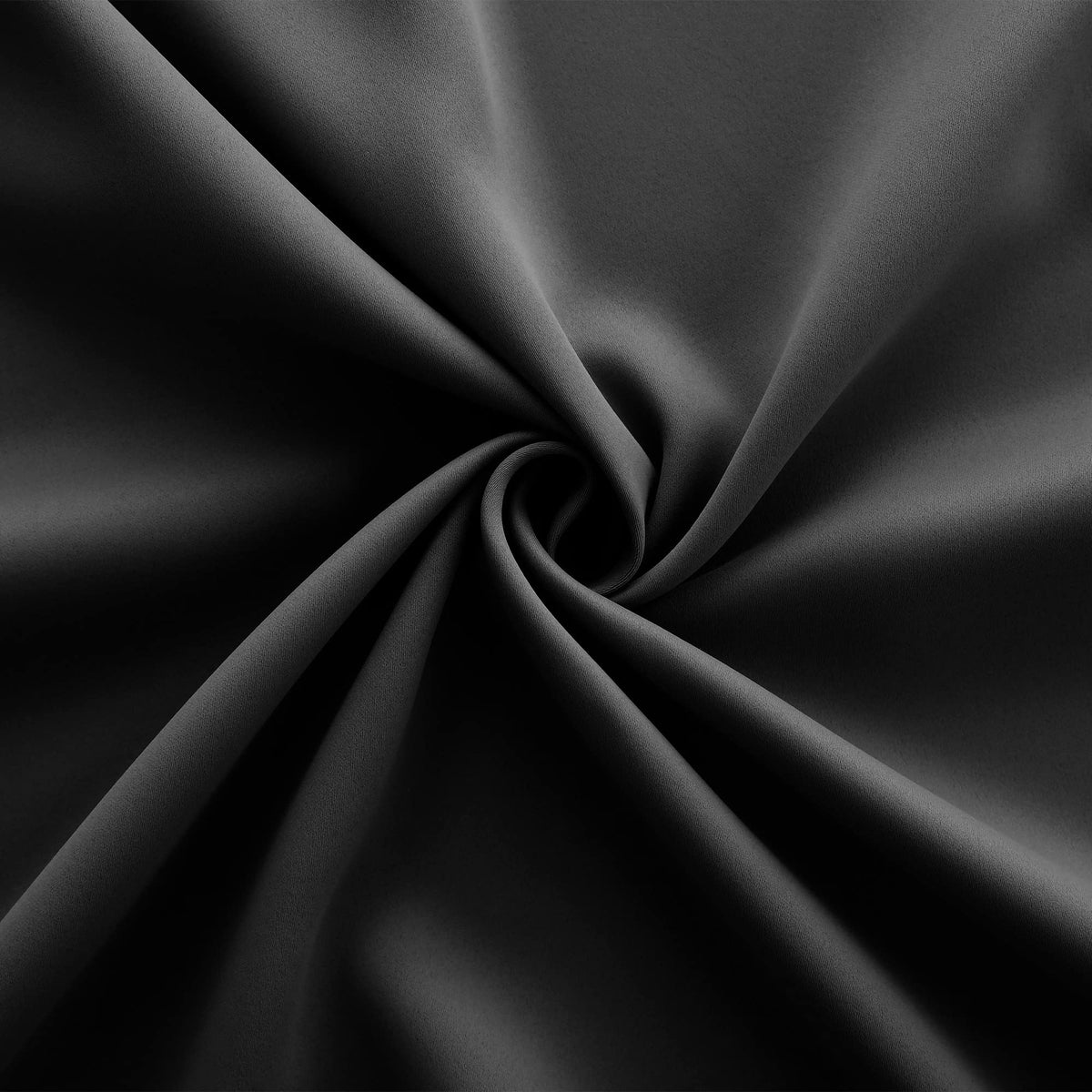 KOUFALL blackout curtains pack of 2 ready for quick setup.