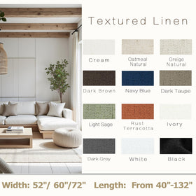 KOUFALL darkening curtains living room cream for nighttime ambiance