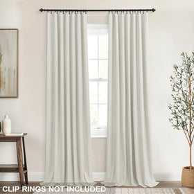 KOUFALL easy-care machine-washable curtains for simple upkeep