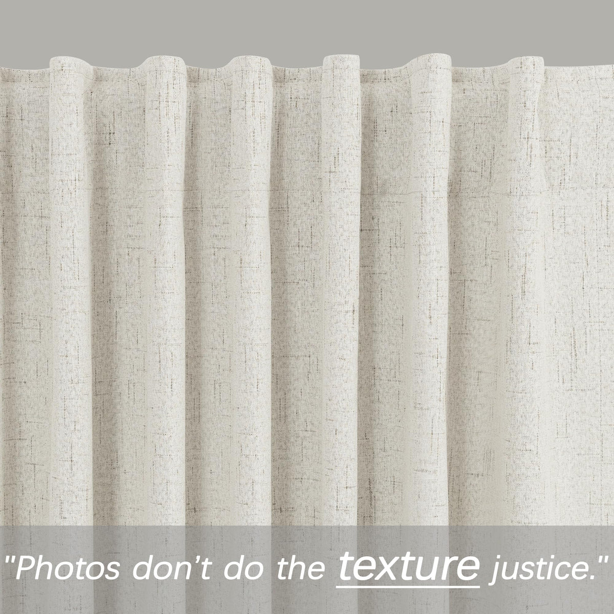 KOUFALL modern-farmhouse chic curtain panel adds style and privacy to any room