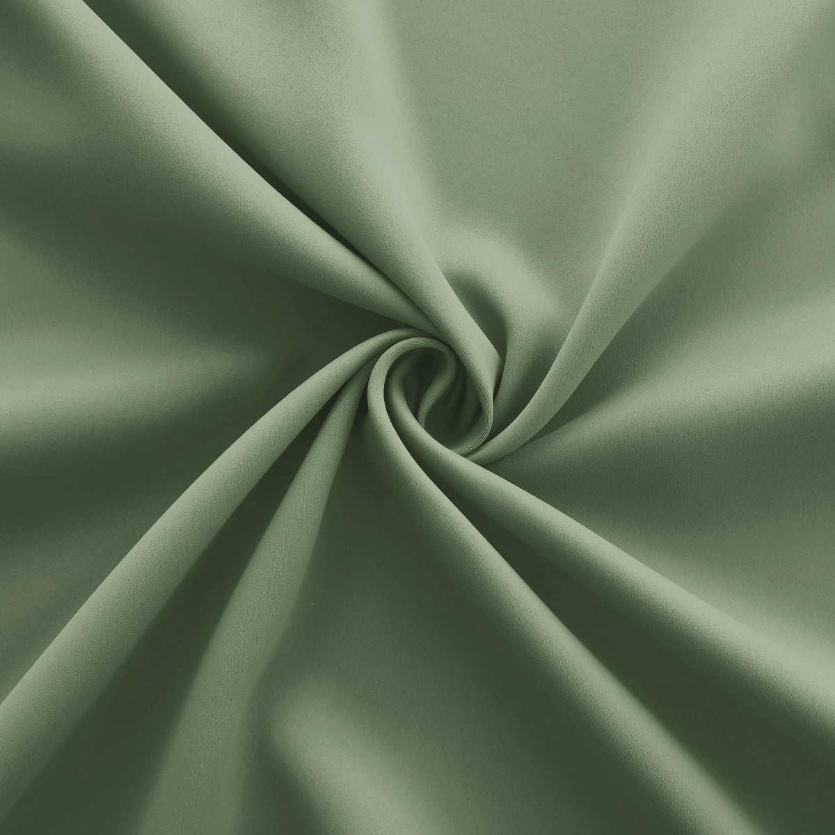 KOUFALL Sage Green blackout curtains two-panel set ready to install