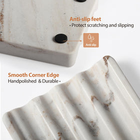 Koville tray is easy to clean with a damp cloth.