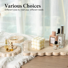 Koville Natural stone tray simplifies daily routines on dresser.