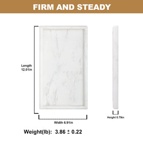 Koville marble tray jewelry setup showcasing organized stylish storage