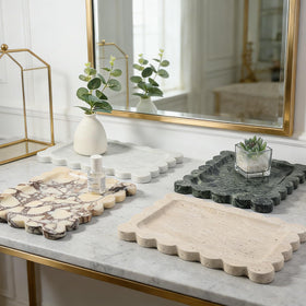 Koville tray easy to clean with a damp cloth.