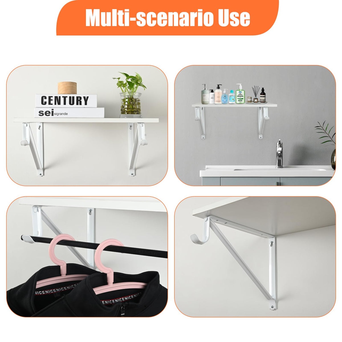 KOVOSCH easy-installation brackets with hardware included for quick setup