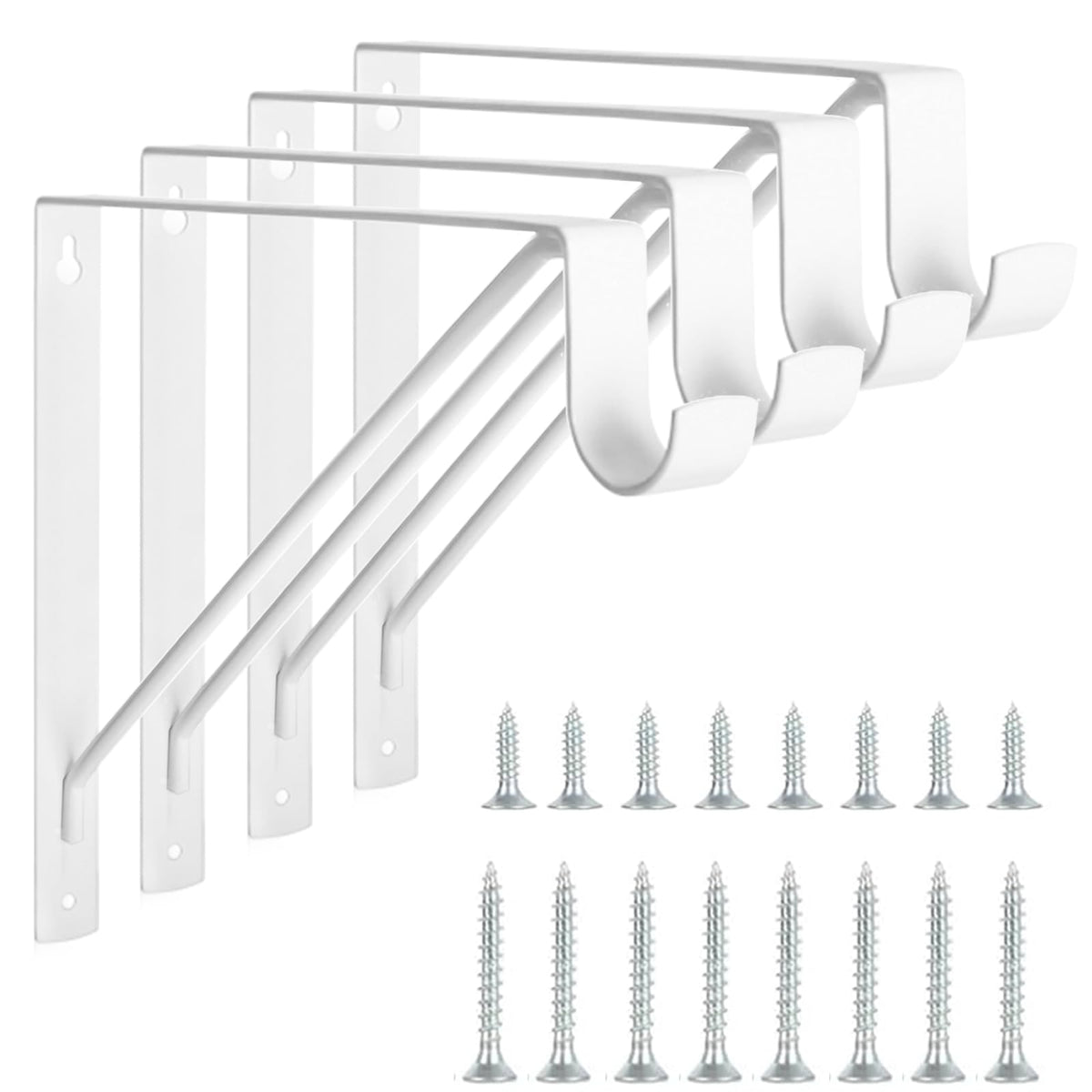 KOVOSCH heavy-duty closet brackets closeup highlighting lasting support.