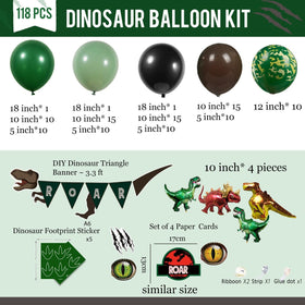 Kozee dinosaur eye stickers add quirky jungle accents to walls.