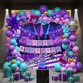 Kozee pink and purple latex balloons deliver durable, vibrant color.
