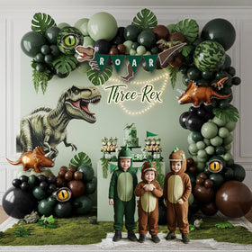 Kozee ROAR banner dinosaur for DIY decorations and photo backdrops.