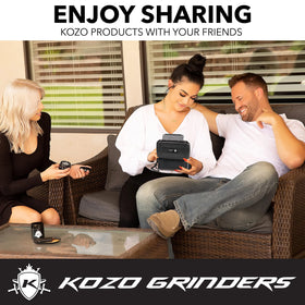 KOZO Premium Black Box rustic finish adds warm decor appeal.
