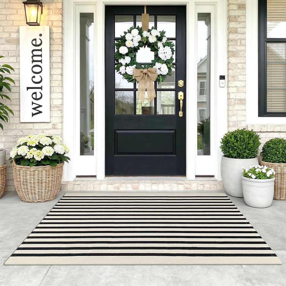 KOZYFLY 3x5-foot rug closeup weave highlighting durable texture for daily use