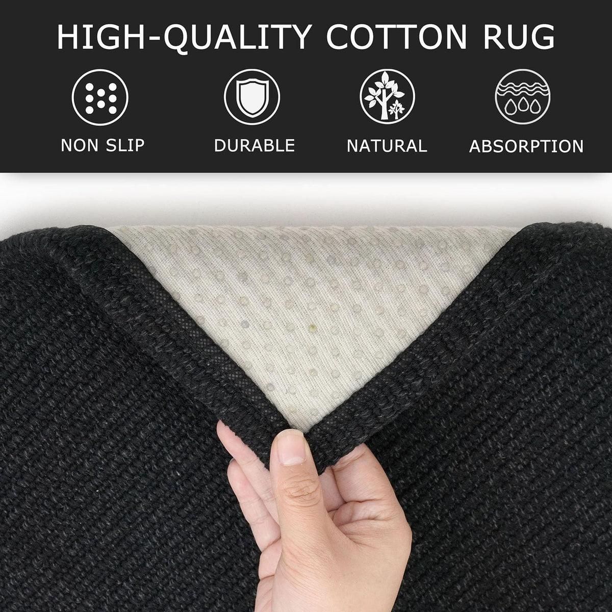 KOZYFLY bedroom-friendly rug creating a warm, inviting space.