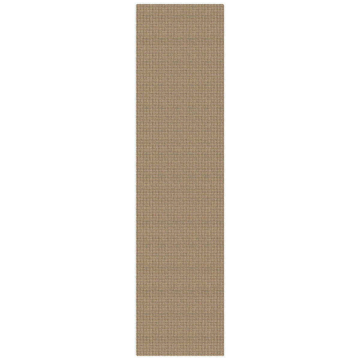 Cushioned yet slim, blends brown, beige, and orange tones.