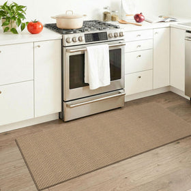 KOZYFLY Boho Runner with non-slip rubber backing for stable surfaces