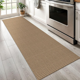 KOZYFLY Boho Runner non slip backing for stable flooring