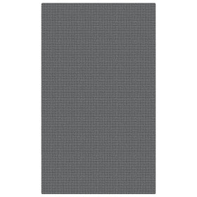 KOZYFLY grey/dark grey rug suits modern entryways for daily use.