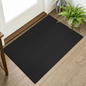 KOZYFLY indoor door mat front view shows entryway protection and style