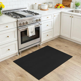 KOZYFLY door mat with non-slip backing keeps floors stable