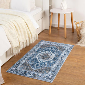 KOZYFLY machine-washable rug for easy cleaning on delicate cycles.