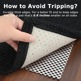 KOZYFLY machine-washable rug simplifies cleaning after muddy arrivals